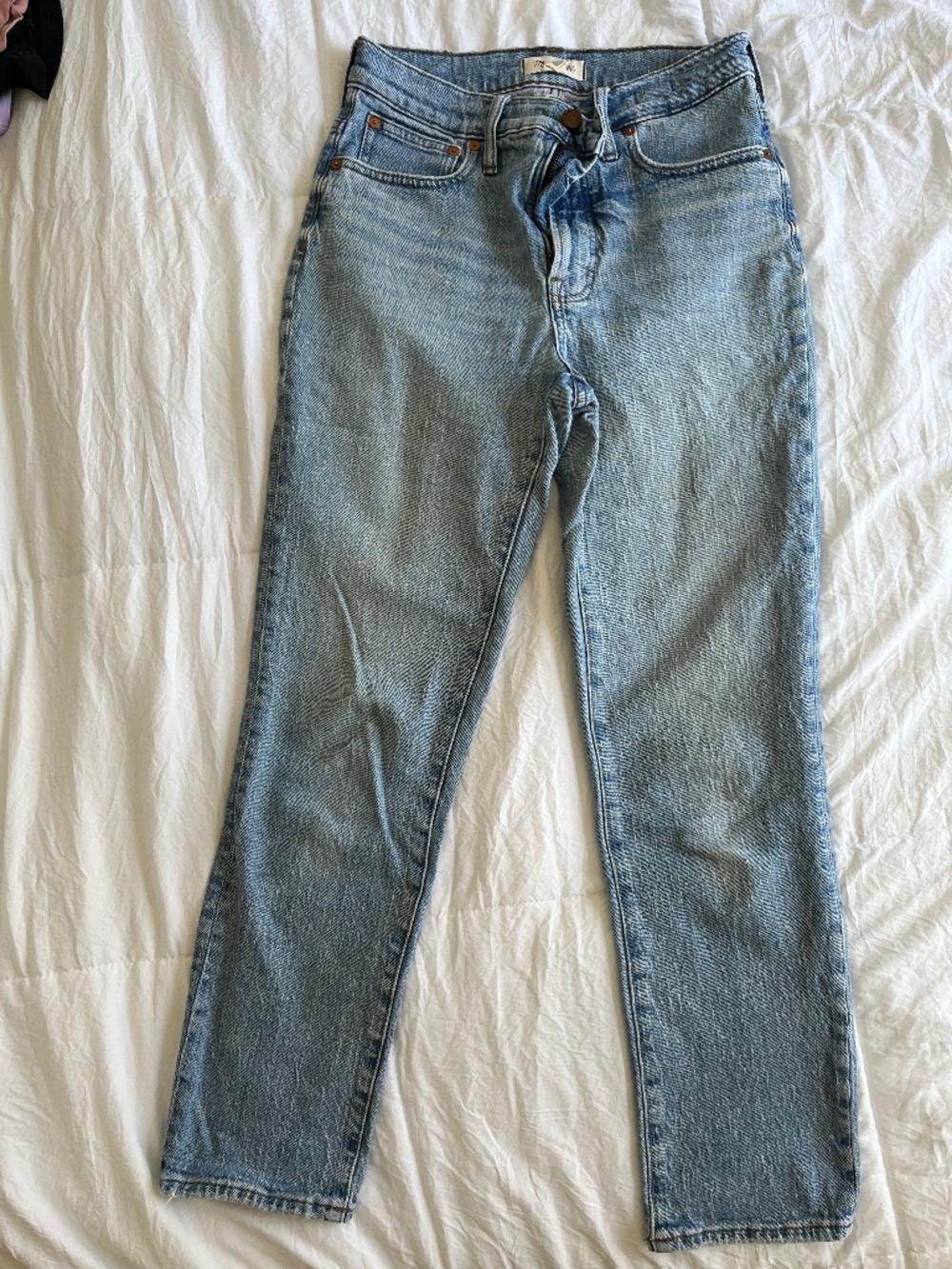Madewell Perfect Vintage straight leg jeans